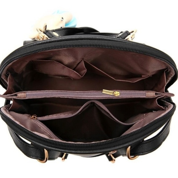 Waterproof Leather Backpack - Picture 5 of 8